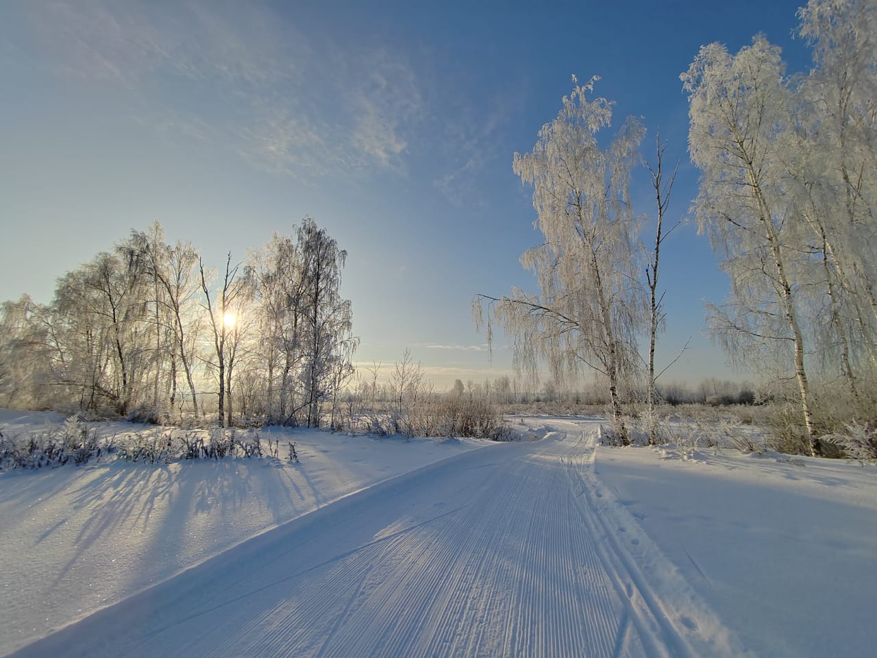 Вертодром Горка лыжная трасса вид 1.  